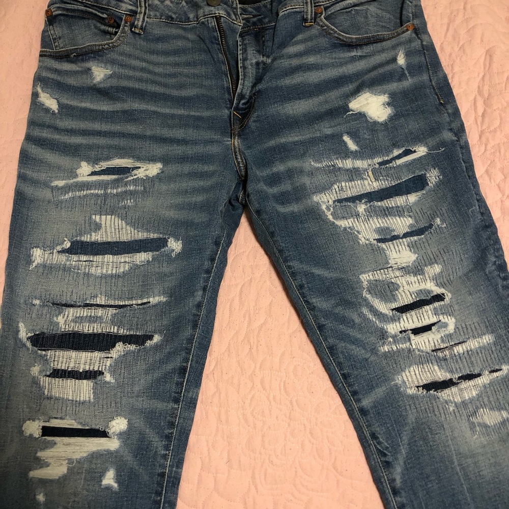 Men’s American Eagle Ripped Skinny Jeans